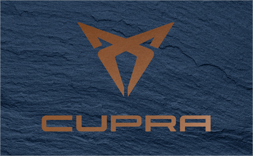 上海logo設計欣賞：CUPRA汽車品牌新logo設計，展現力量與運動