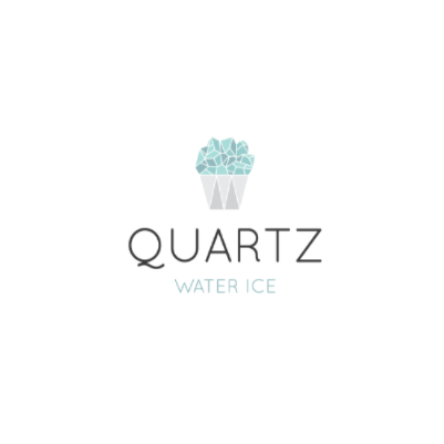 簡單的幾何形狀的logo設計-冰淇淋logo