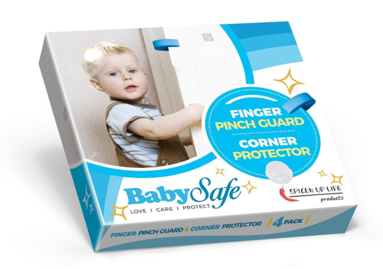 BabySafe藍色包裝設計