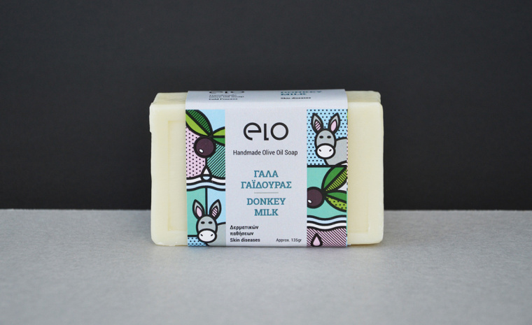 Elo 天然手工肥皂品牌波譜幾何藝術(shù)風(fēng)格包裝設(shè)計(jì)