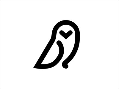 2018年10個最新標志logo設計趨勢-連續線條藝術標志設計logo設計
