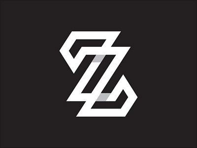 2018年10個最新標志logo設計趨勢-連續線條藝術標志設計logo設計