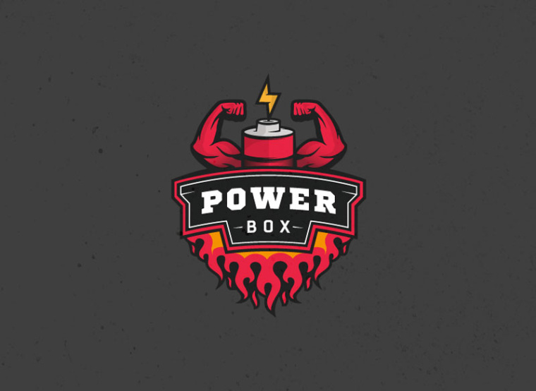 電源箱logo設計-上海logo設計公司健康保健運動營養logo靈感 電源箱logo設計-上海logo設計公司健康保健運動營養logo靈感
