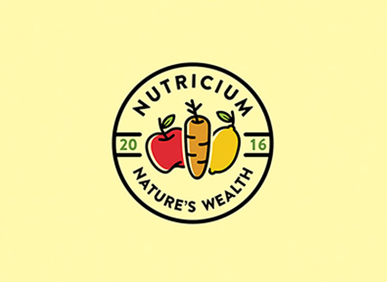 Nutricium logo設計-上海logo設計公司健康營養logo靈感 Nutricium logo設計-上海logo設計公司健康營養logo靈感