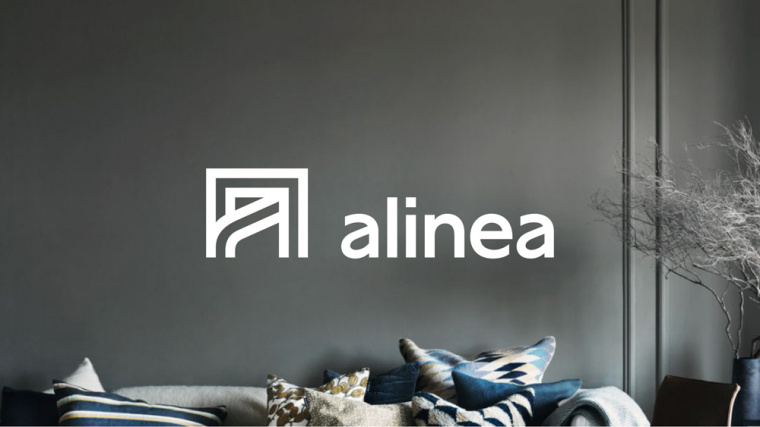 Alinéa法國家具裝飾公司商場標(biāo)識logo設(shè)計(jì)