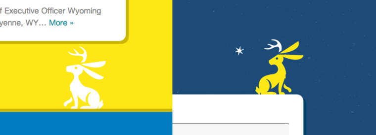 懷俄明州彩票logo設計,一只奔跑的兔子標志logo 懷俄明州彩票logo設計,一只奔跑的兔子標志logo