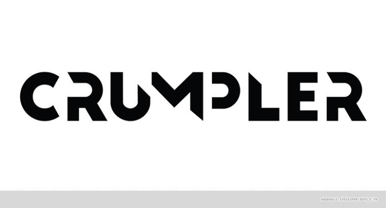 澳洲Crumpler小野人箱包品牌新logo設計，由字母組成的抽象人物