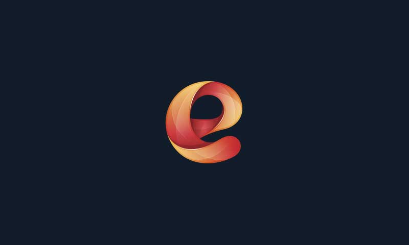 字母E標志logo設計-上海logo設計公司靈感欣賞