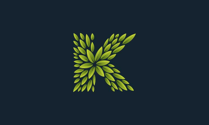字母K標志logo設計-上海logo設計公司靈感欣賞