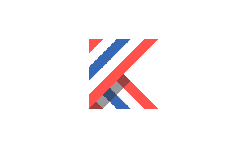 字母K標志logo設計-上海logo設計公司靈感欣賞