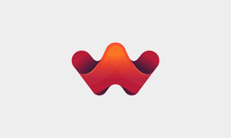 字母W標志logo設計-上海logo設計公司靈感欣賞