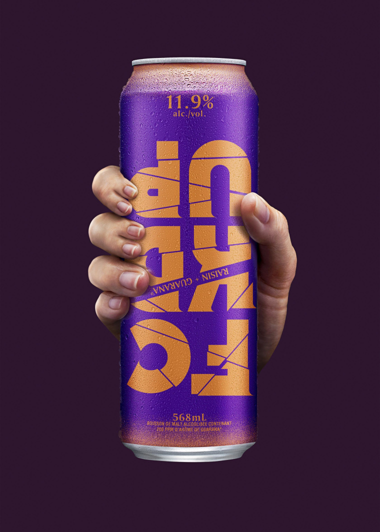 FCKDUP酒精飲料創意廣告設計“手握飲料”篇