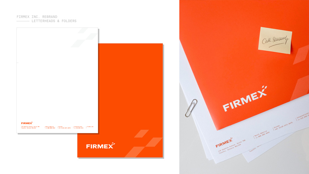 IT科技品牌創意設計：Firmex虛擬數據庫空間公司logo設計VI設計企業形象設計