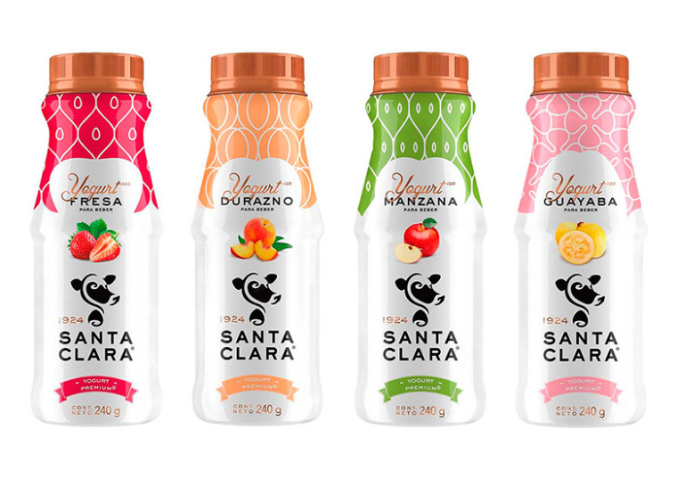 Santa Clara 乳制品品牌形象與標志重塑設計-原老包裝設計