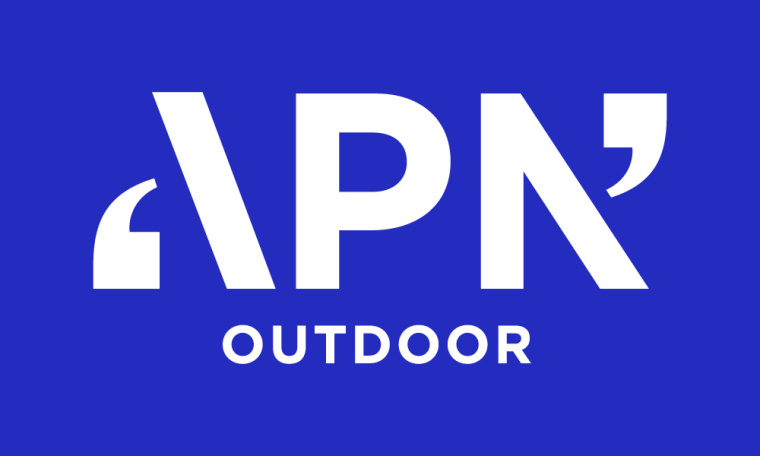APN戶外集團品牌形象VI設計logo設計，巧妙地運用引號實現科技感
