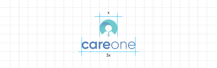CareOne醫療機構品牌形象VI設計logo設計,藝術感醫生元素鑲嵌于旋轉字母C CareOne醫療機構品牌形象VI設計logo設計,藝術感醫生元素鑲嵌于旋轉字母C