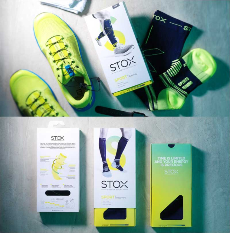 Stox運動鞋包裝設計