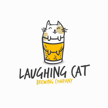 可愛人物有趣logo設計