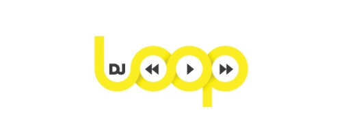 DJ Loop logo設(shè)計-上海logo設(shè)計公司