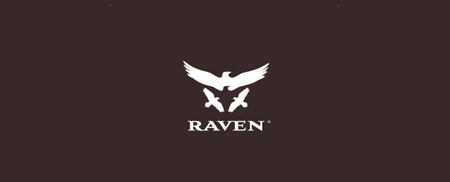 烏鴉動物logo設計-上海logo設計欣賞