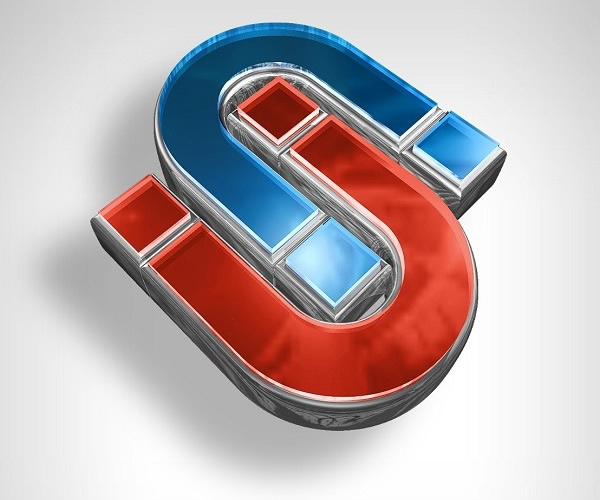 3D立體雙層logo設(shè)計(jì)