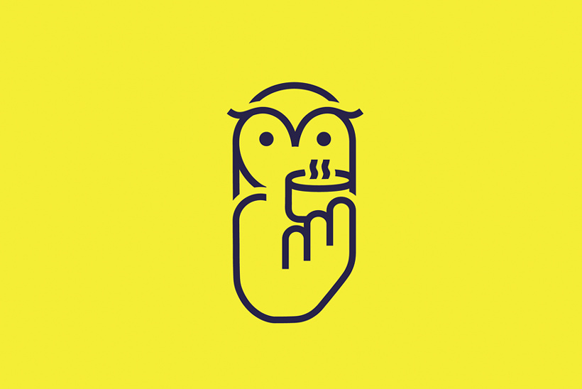 Cafe Buho 咖啡店品牌形象設計-有趣的logo設計