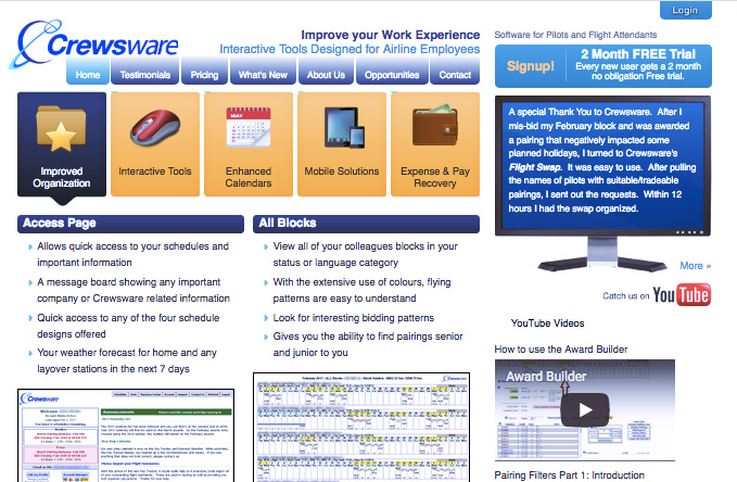 Crewsware Software的原始網站