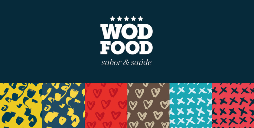 WOD健身營養餐食品包裝設計，突出健康、新鮮與手工制作