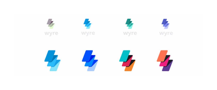 美麗和創意的平面設計想法-Wyre品牌logo設計