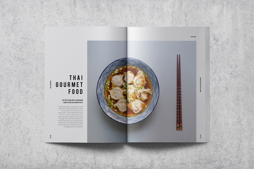 非常藝術(shù)感的廚師烹飪餐飲畫冊設(shè)計-上海畫冊設(shè)計公司