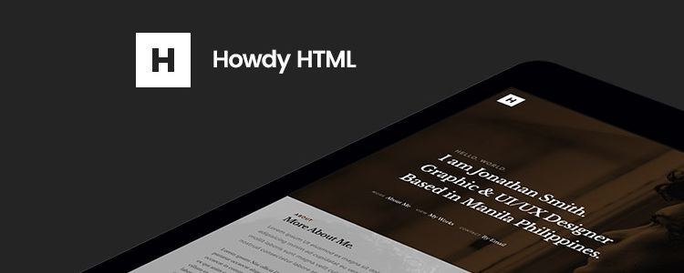 你好最小簡歷恢復創意現代免費html5