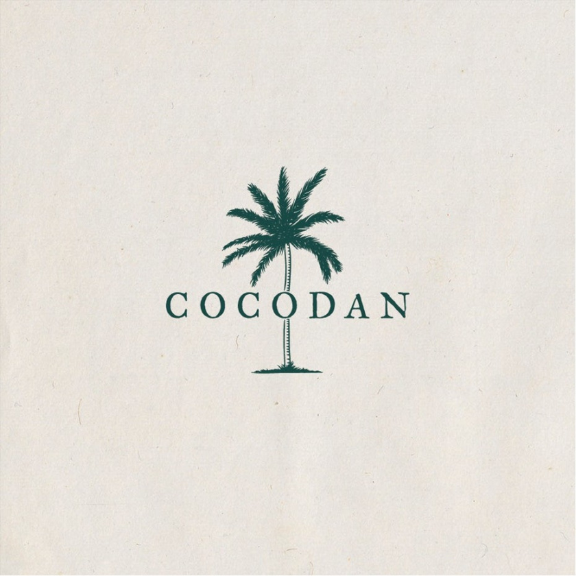 大膽，勇敢和美麗的女性標志設計-Cocodan標志設計