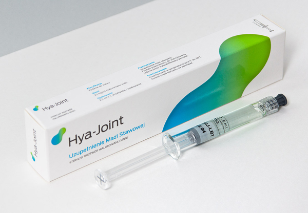 Hya-Joint 骨關節炎止痛治療注射劑產品品牌包裝設計