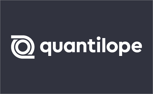 Quantilope市場調研分析公司logo設計,一個循環的線條圖形 Quantilope市場調研分析公司logo設計,一個循環的線條圖形