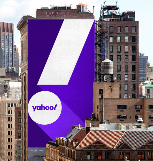 yahoo! 雅虎揭示新logo設(shè)計(jì)品牌形象VI設(shè)計(jì)
