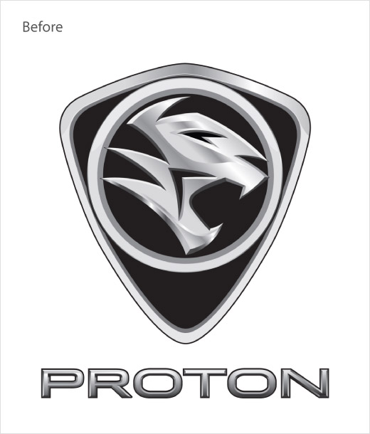 馬來西亞汽車制造商普騰Proton汽車更新老虎logo設計 馬來西亞汽車制造商普騰Proton汽車更新老虎logo設計