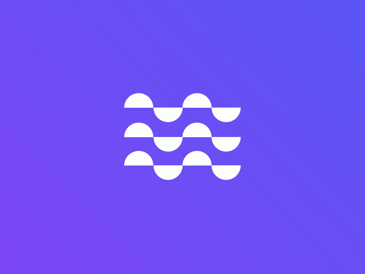 Preveco高科技涂料商標logo設計“流動的半圓”圖形