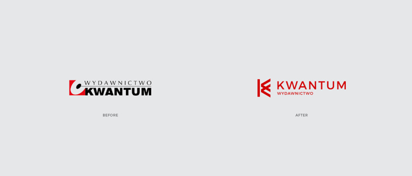 kwantum 法律出版社品牌形象重塑設計-logo/vi/網站/圖標，紅色系品牌形象