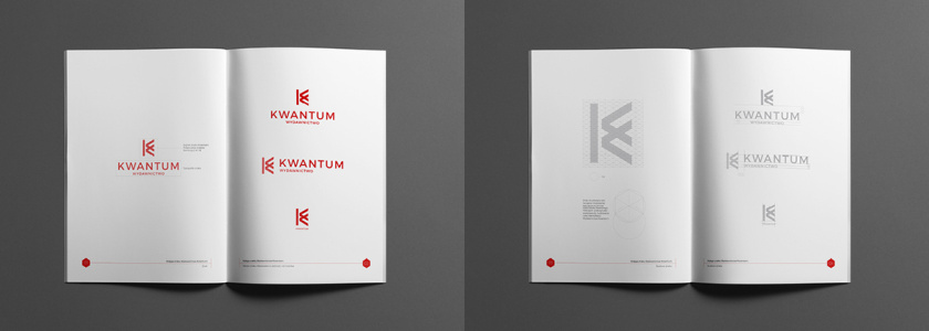 kwantum 法律出版社品牌形象重塑設計-logo/vi/網站/圖標，紅色系品牌形象