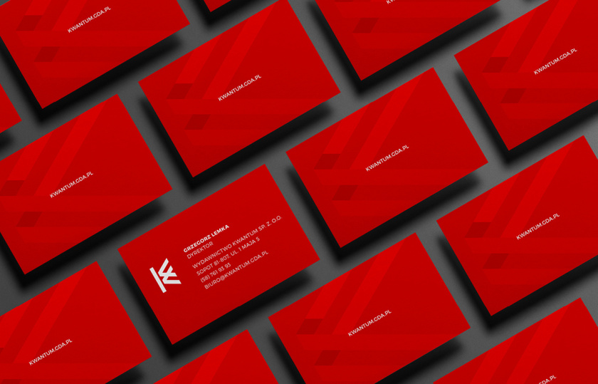 kwantum 法律出版社品牌形象重塑設計-logo/vi/網站/圖標，紅色系品牌形象