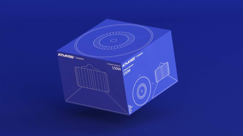Atmoss照明燈具系列產品包裝設計