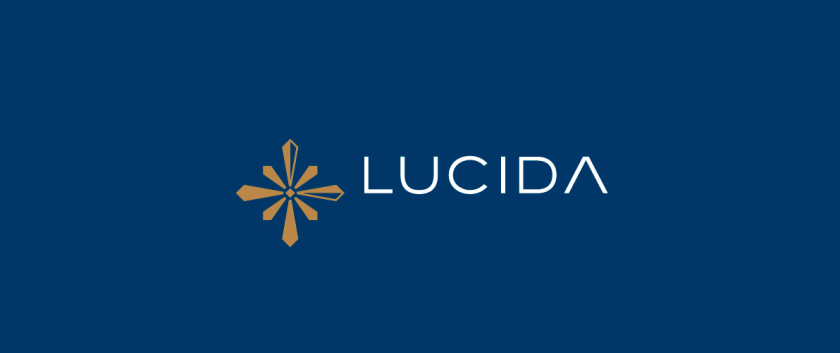 露西達Lucida醫療康復中心品牌logo設計，“火花/星星”概念