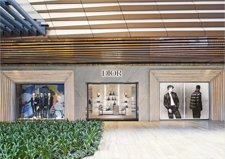 迪奧精品專賣店空間設(shè)計，簡約精致風(fēng)格