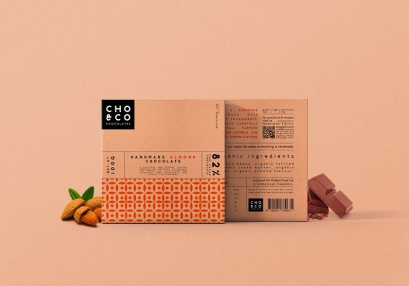 Choi＆co 巧克力包裝設(shè)計(jì)“幾何底紋圖案”