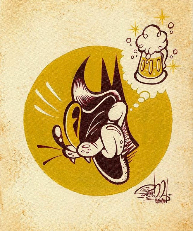 1930年代復古卡通logo設計