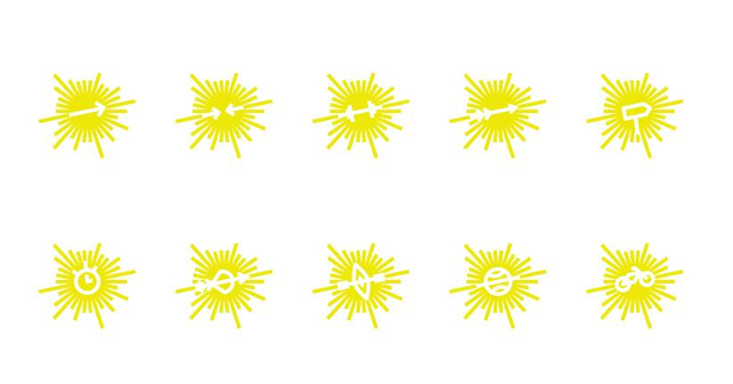 SKYTERRA健康減肥養(yǎng)生中心品牌形象重塑-logo設(shè)計(jì)，活力射線(xiàn)+人體元素
