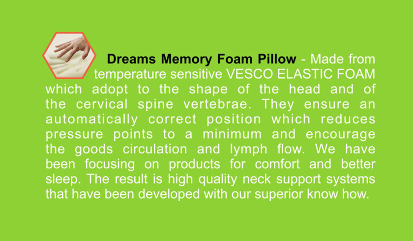 Pillow 記憶枕頭包裝設計，幾何圖案排列風格