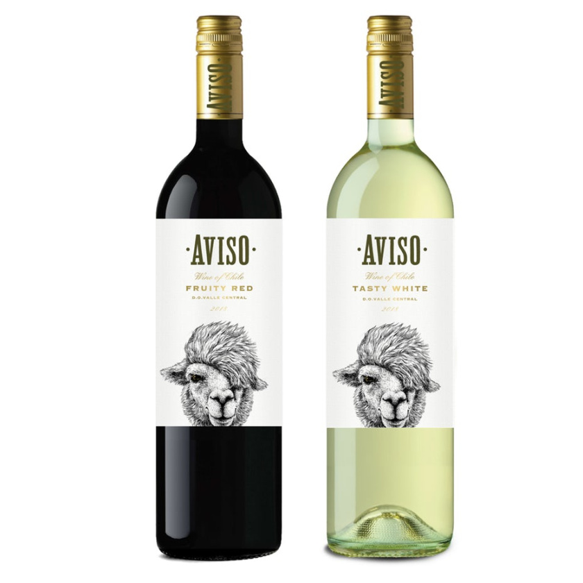 錯綜復雜的細節-Aviso紅酒產品包裝設計