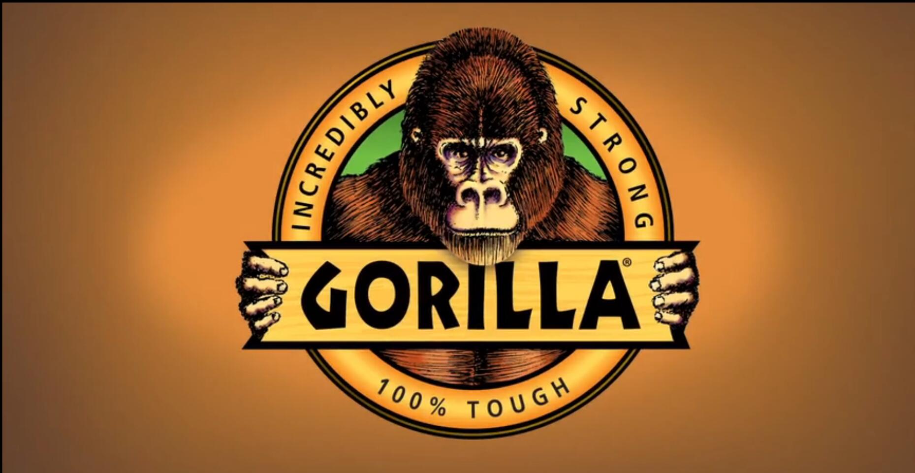 Gorilla Mounting Tape強(qiáng)力膠黑猩猩logo設(shè)計(jì)