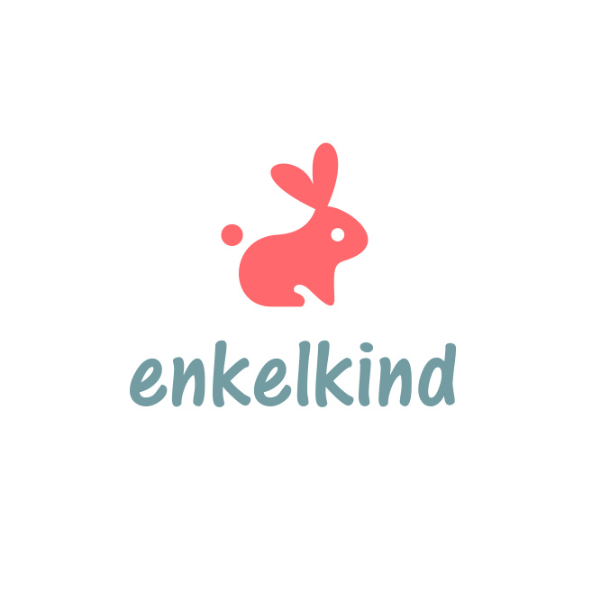 永恒的印刷標(biāo)志logo-enkelkind 兔子logo設(shè)計(jì)
